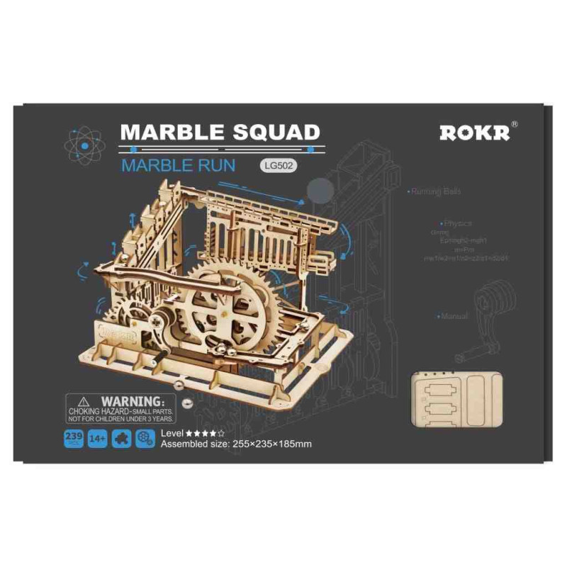 ROBOTIME JUEGO CIRCUITO DE  CANICAS MARBLE SQUAD Rokr LG502